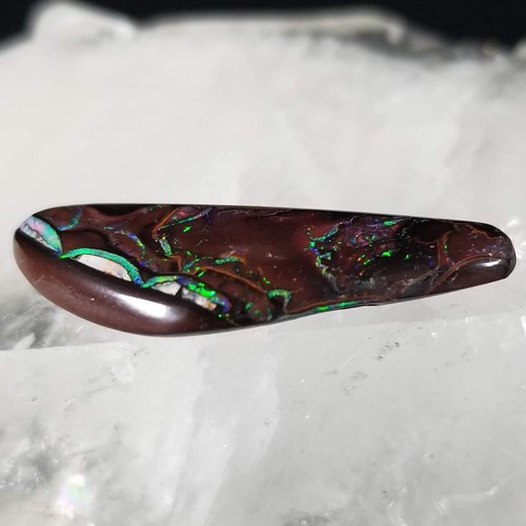 Australian Koroit Opal * 28.13 x 10.39 x 3.73mm * MKO159M2 - Picture 6 of 12